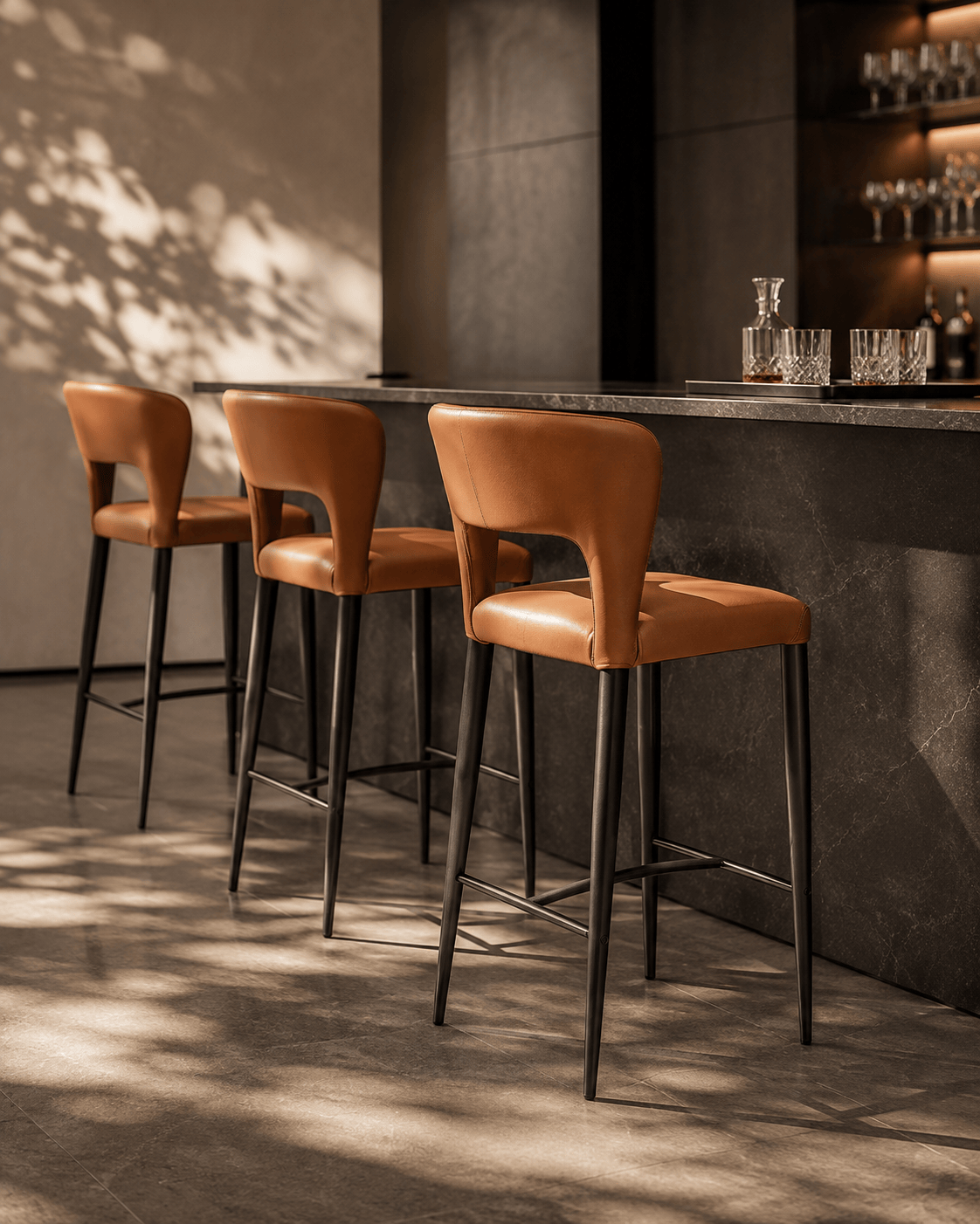 Pari II Bar Stool - Colonial