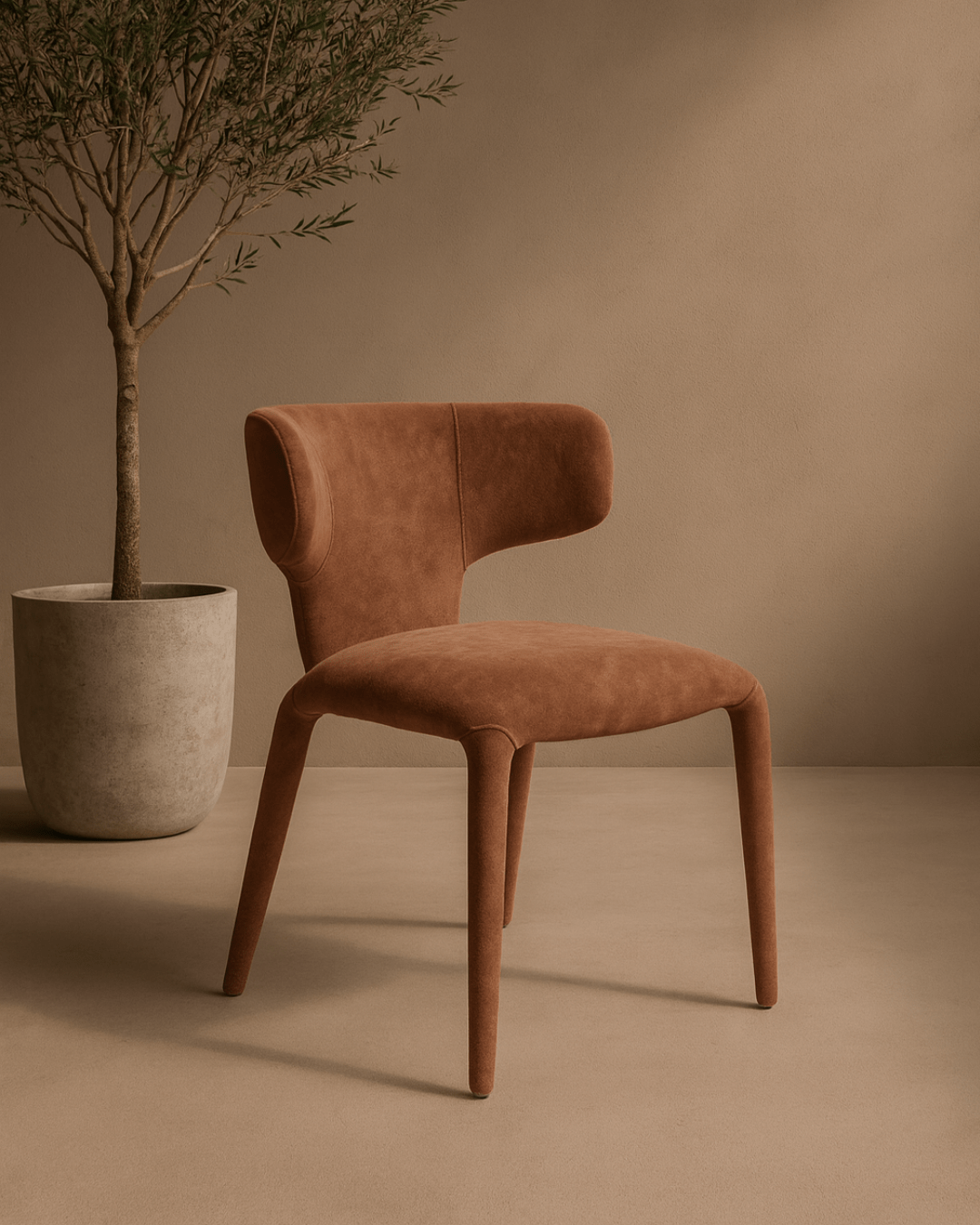 Sahara Dining ChaIr - Set of 2 - Rust