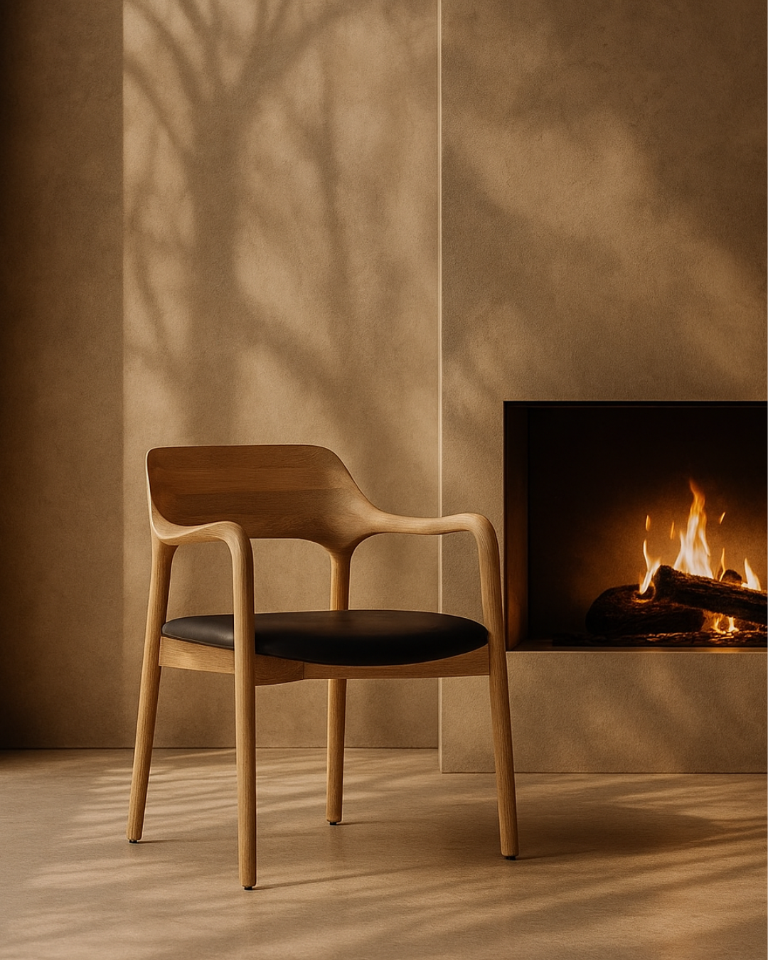 Siena Dining Chair - Ash Oak| OUTLET