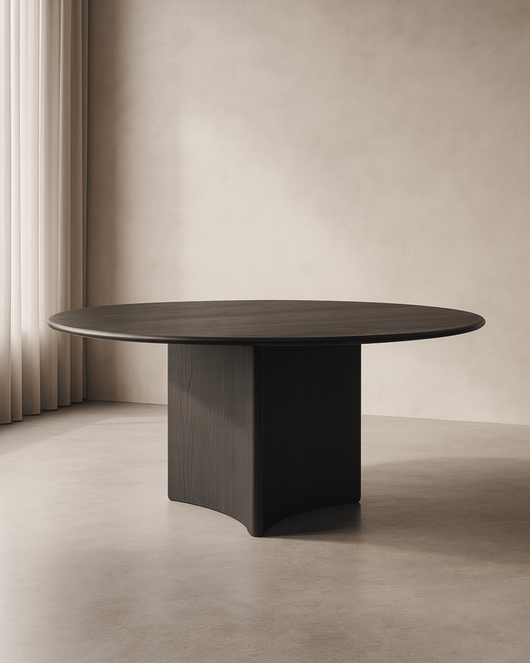 Trinity 135 Dining Table - Smoked Oak