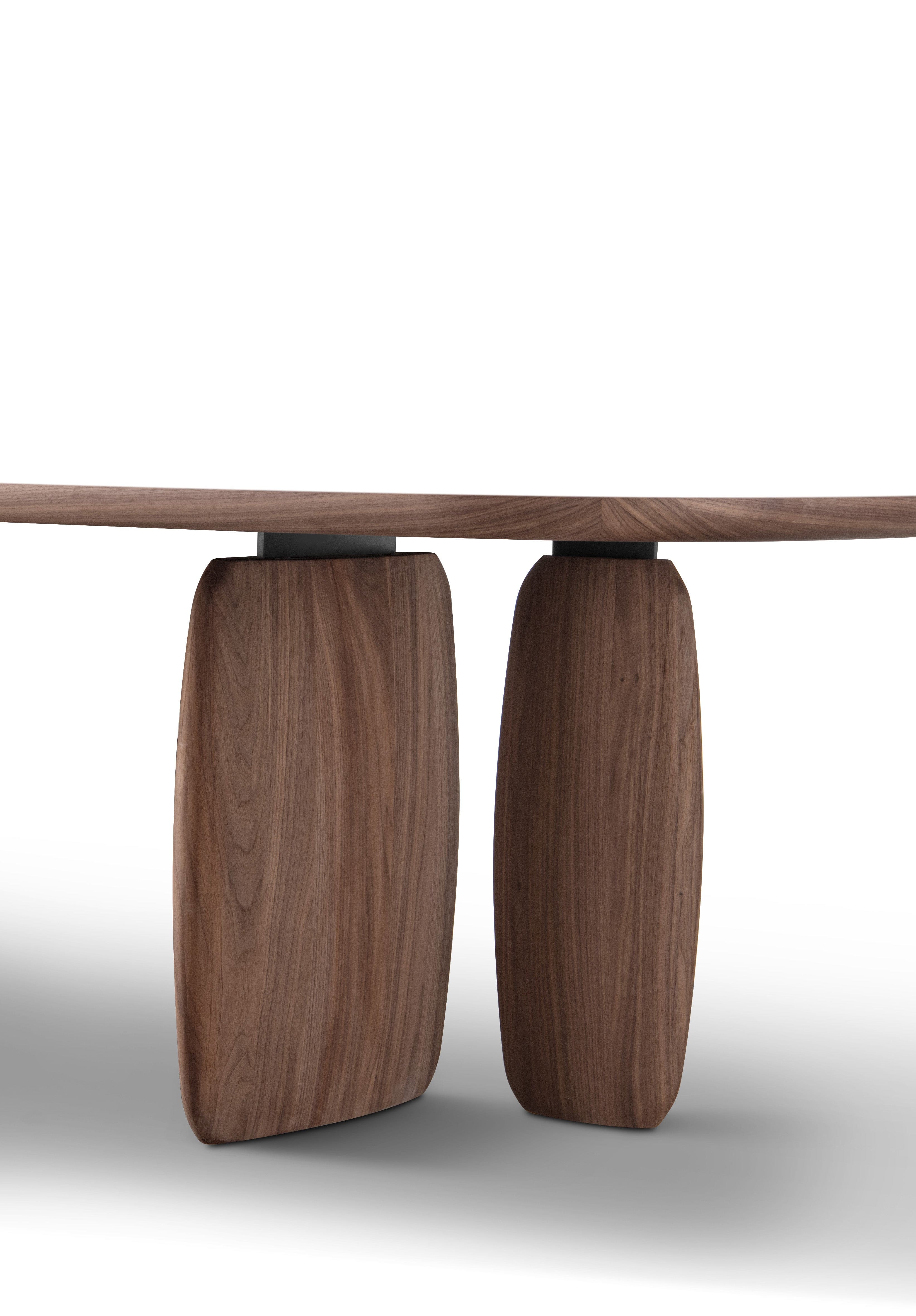 Underline 280 Dining Table - Light Walnut