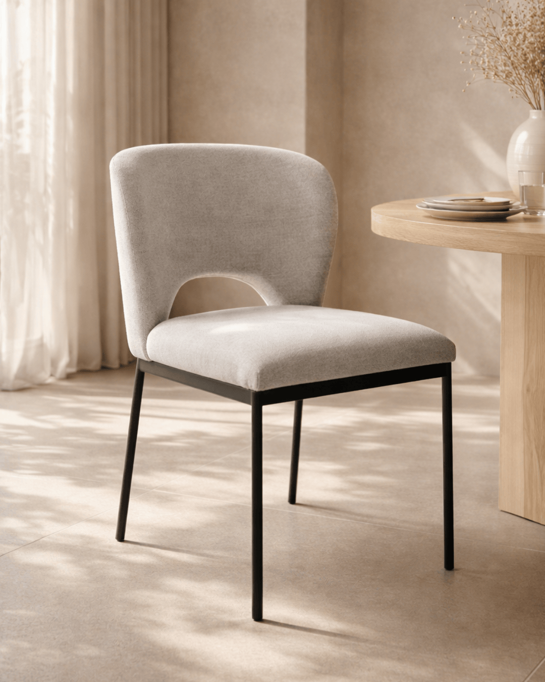 Wolfie Dining Chair - Set of 2 - Wolf