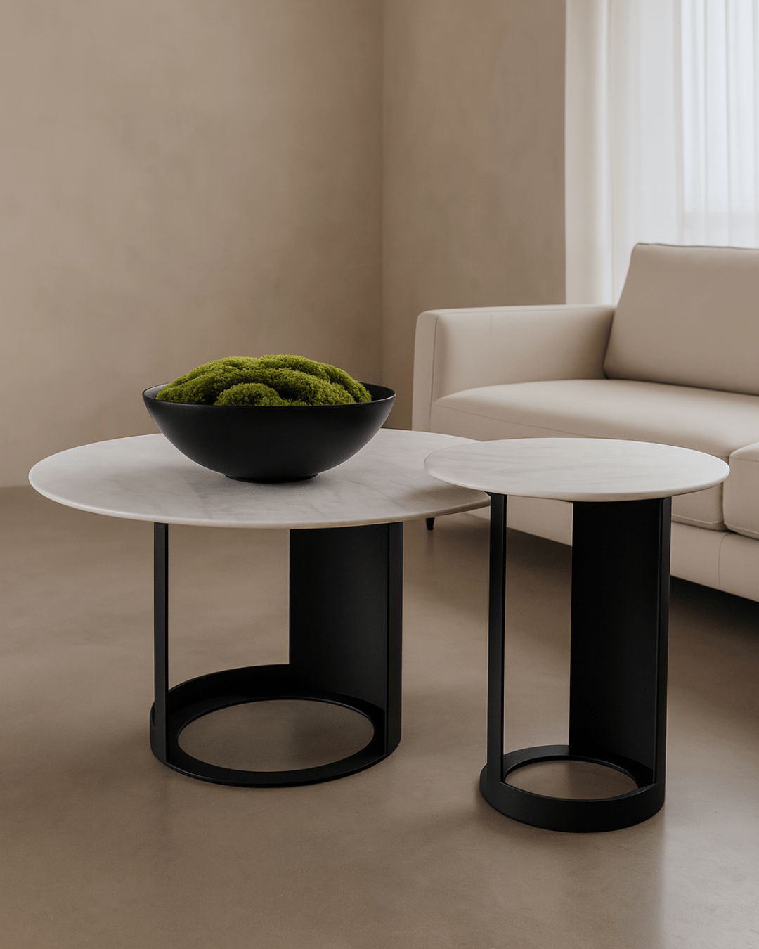 Alban Coffee Table - Carrara White