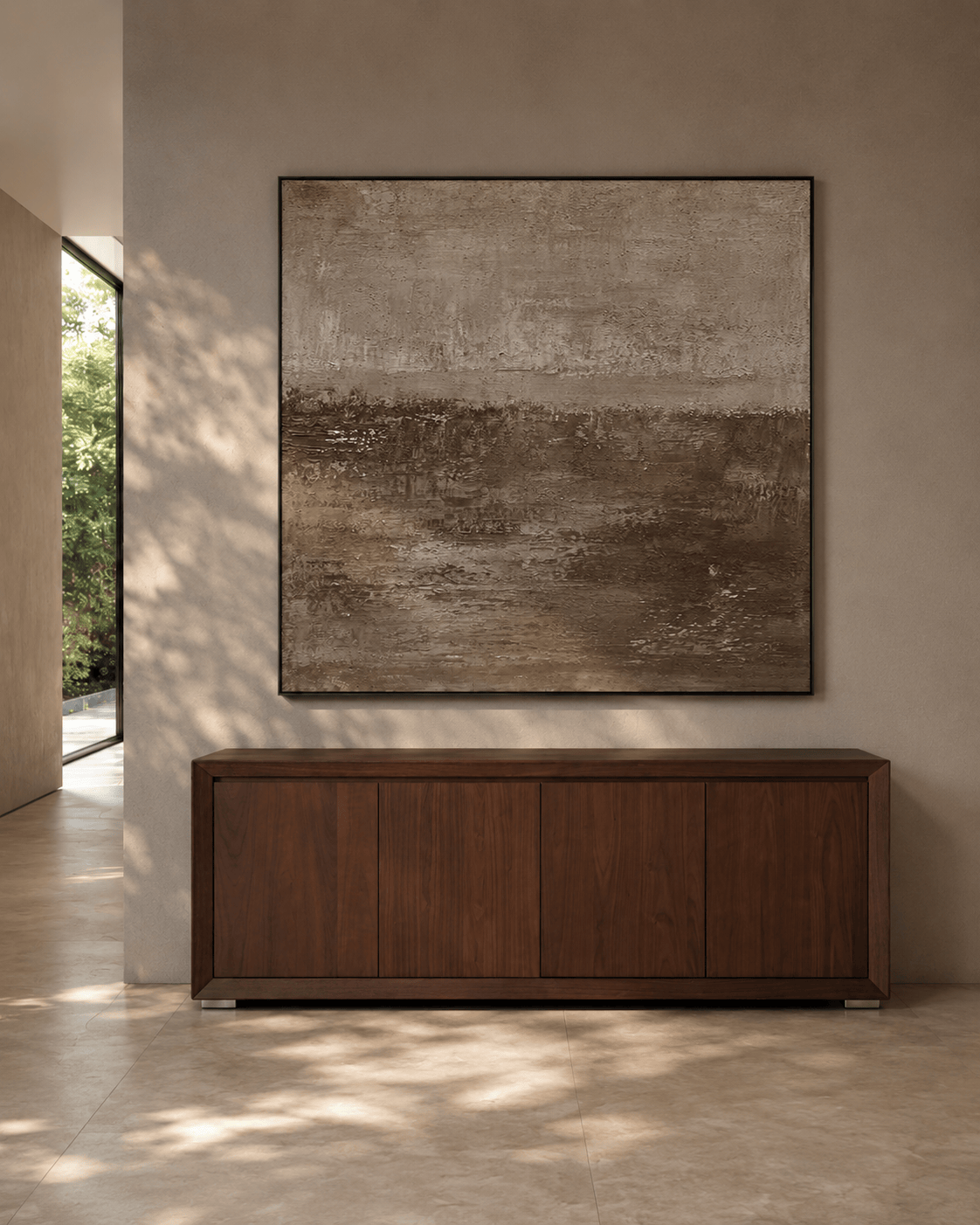 Alida Buffet - Walnut