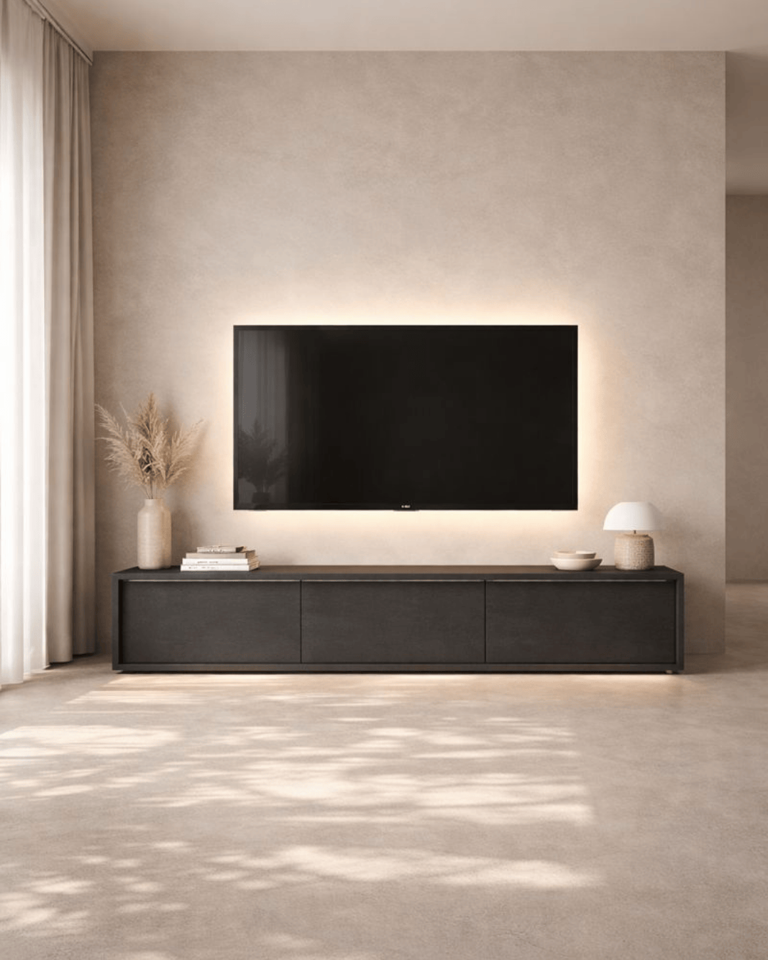 Alida TV Unit - Smoke Oak