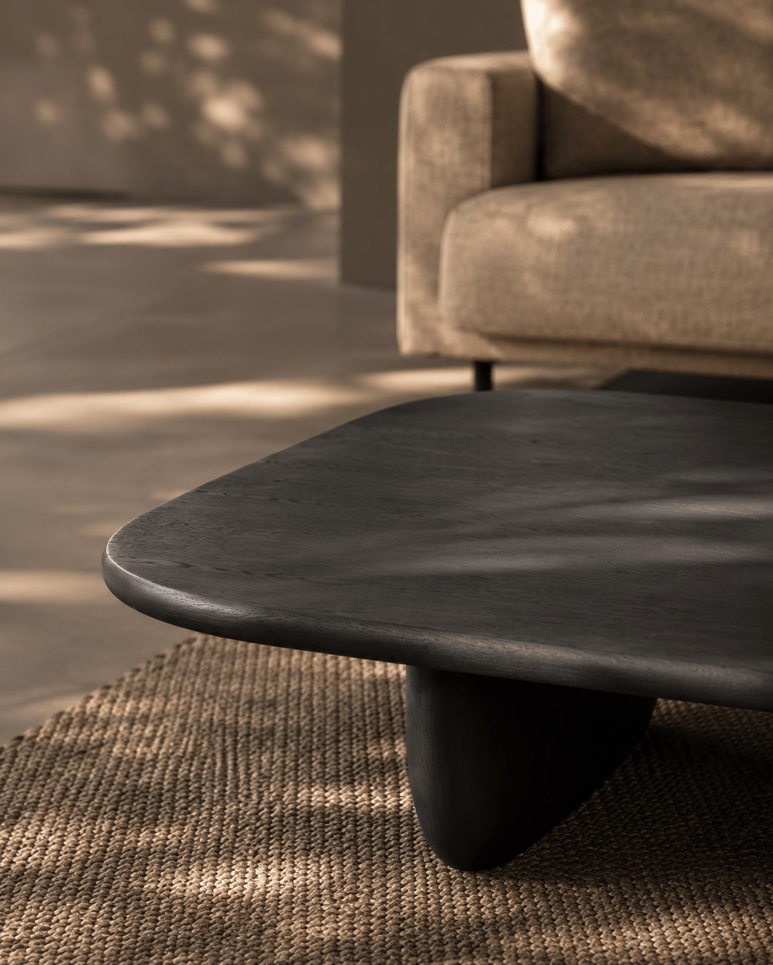 Amelia Coffee Table - Smoked Oak