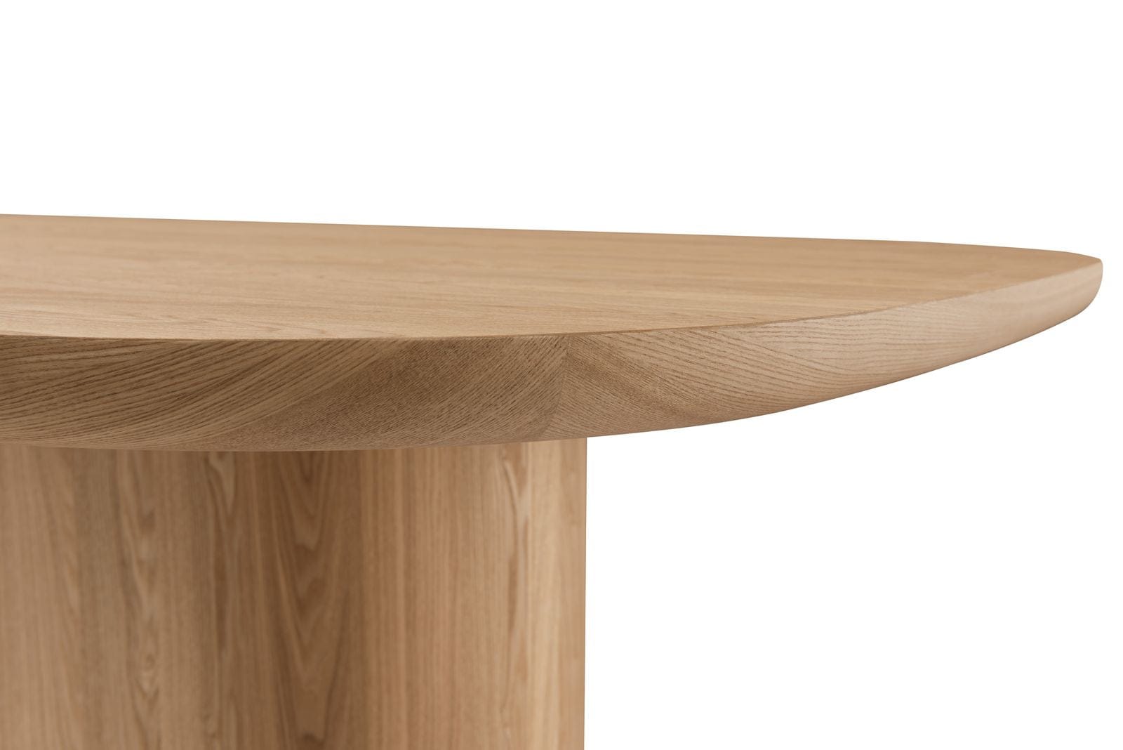 Berwick Dining Table - Single Pedestal - Ash Oak