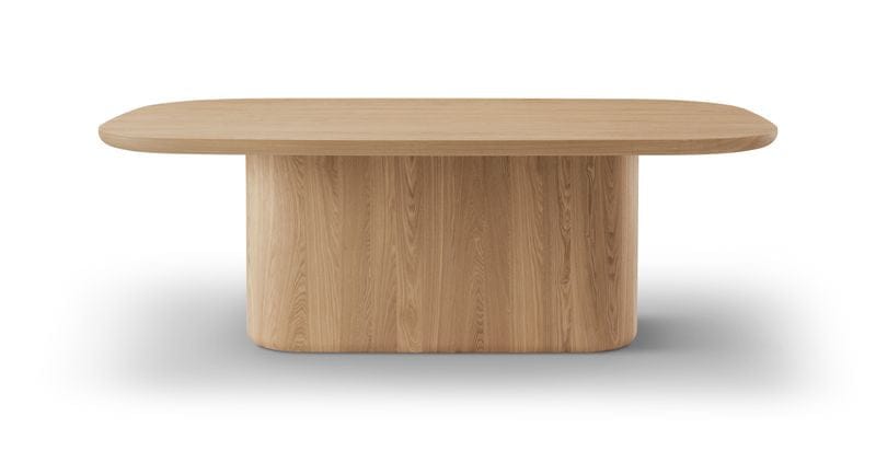 Berwick Dining Table - Single Pedestal - Ash Oak
