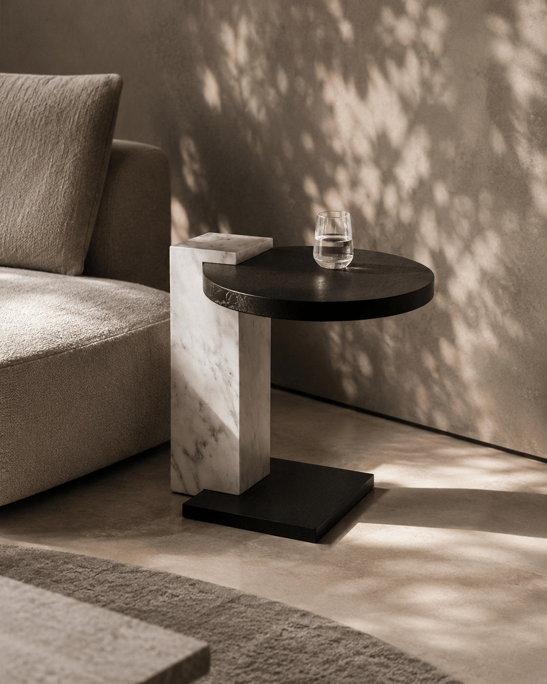 Tommy Franks Blanc Side Table
