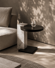 Tommy Franks Blanc Side Table
