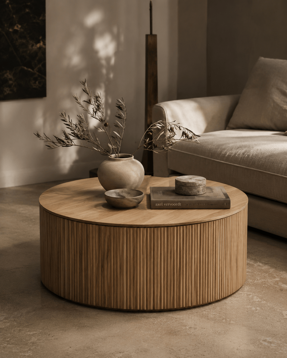Costine Coffee Table - Ash Oak