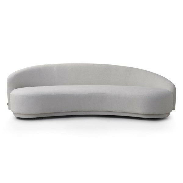 Cove 4-Seater Sofa - Avery Velour Cream