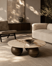 Tommy Franks Crescent Coffee Table