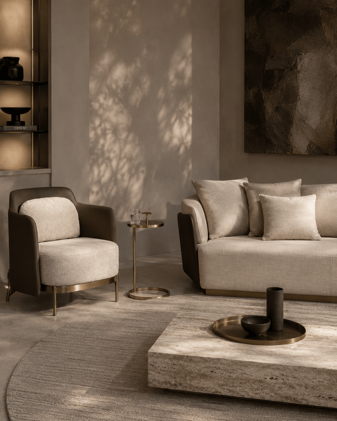 Gemma Lounge Chair - Olive