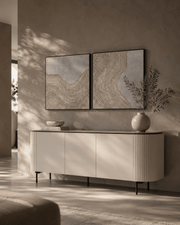 Lantine Buffet - Matte Beige