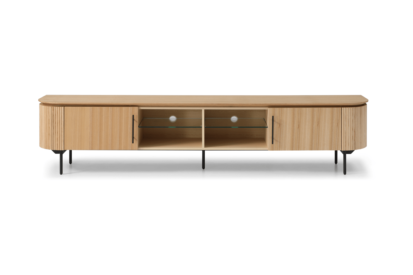 Tommy Franks Lantine TV Unit - Ash Oak