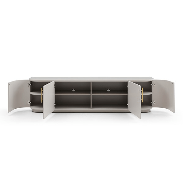 Oakura TV Unit - Matte Beige