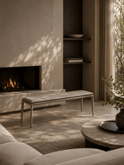 Perabo Bench - Concrete Grey