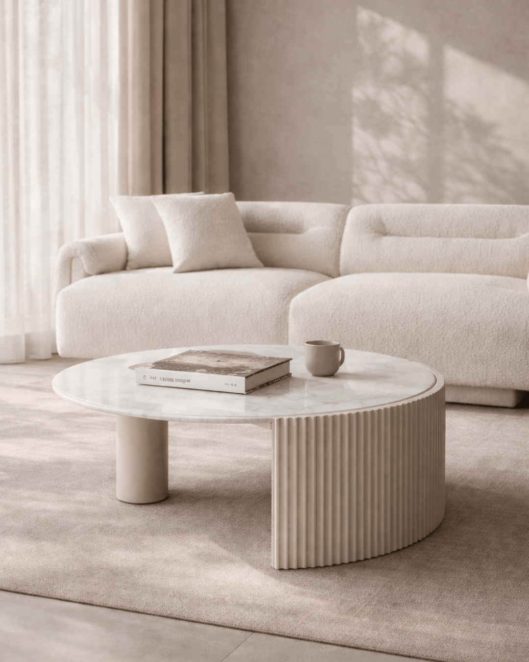 Salida Coffee Table - Beige