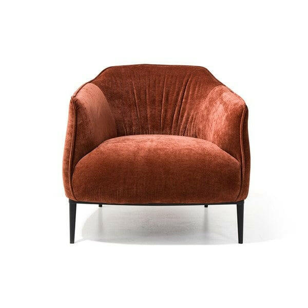 Tyrone Lounge Chair - Rust