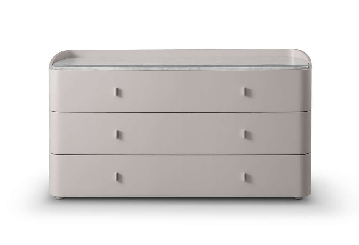 Vertu Dresser - Matte Beige