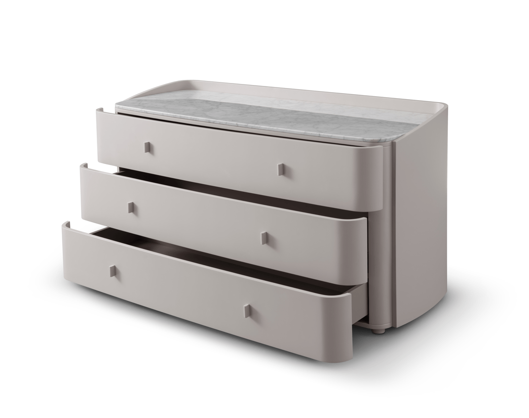 Vertu Dresser - Matte Beige