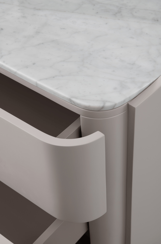 Vertu Dresser - Matte Beige