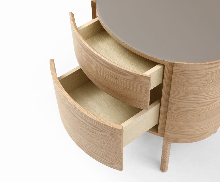 Tommy Franks Weston Bedside Table - Ash Oak