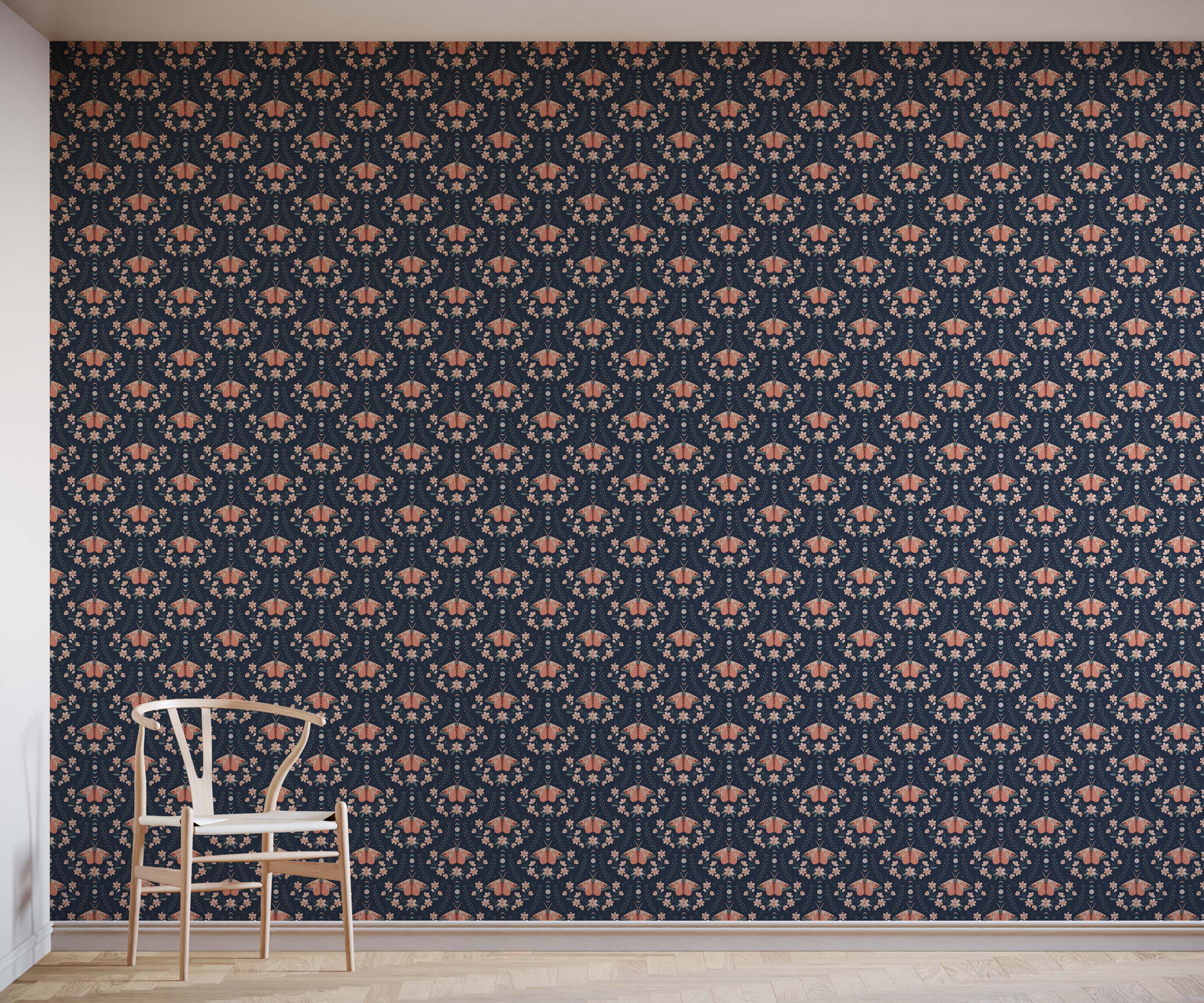 Bobbi Beck Valerie Floral Luxury Wallpaper