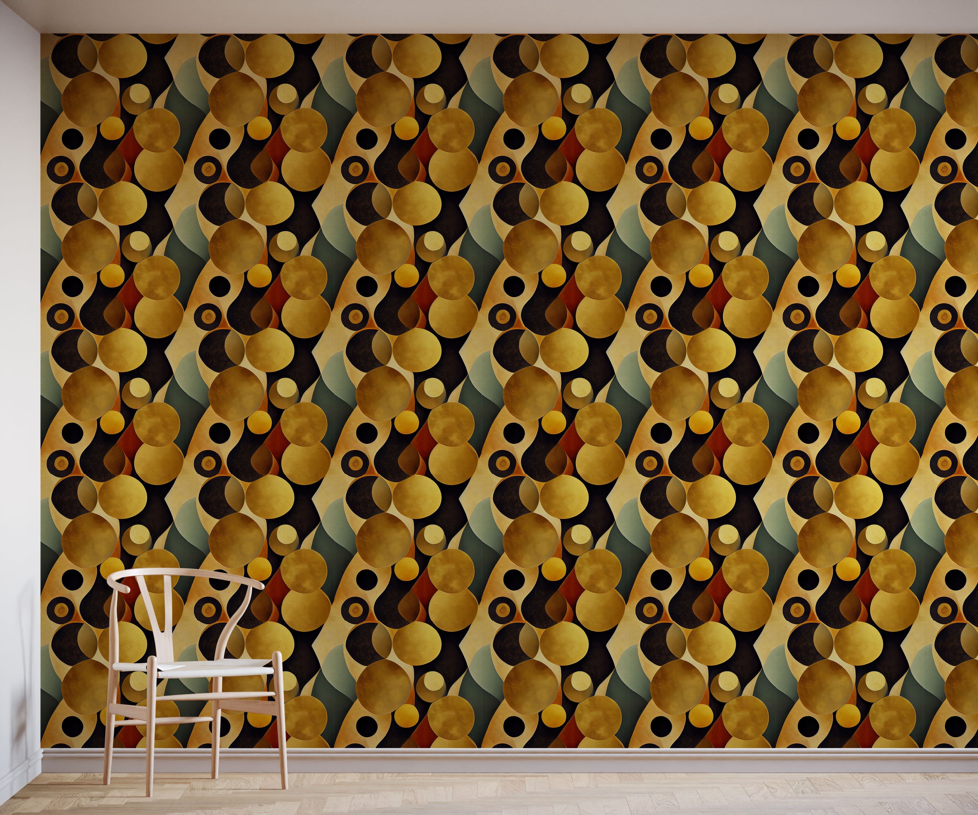 Bobbi Beck Vienna Abstract Luxury Wallpaper