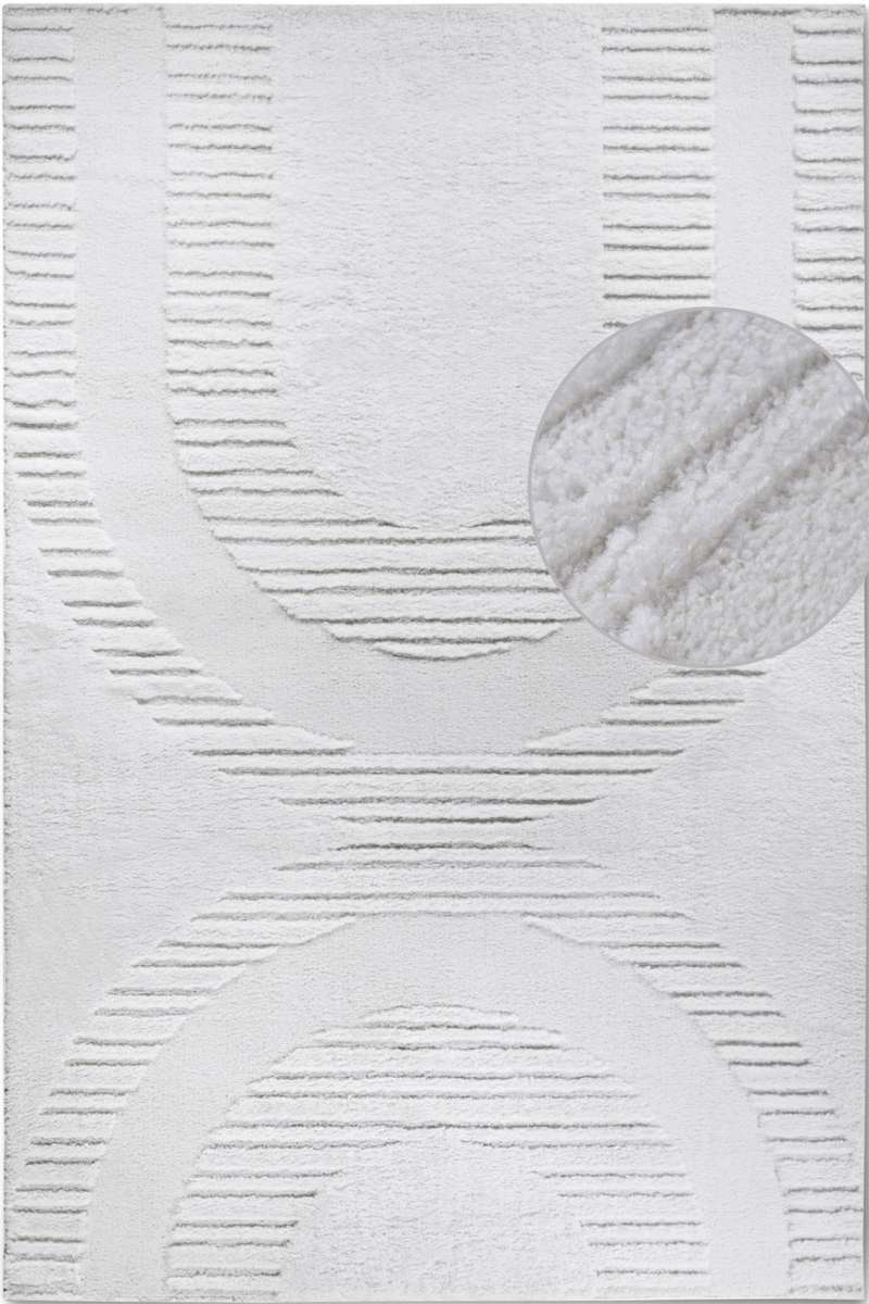 High Pile Rug Bartoux – Soft Geometric Shaggy Rug