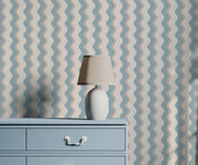 Bobbi Beck Wiggle Striped Luxury Wallpaper